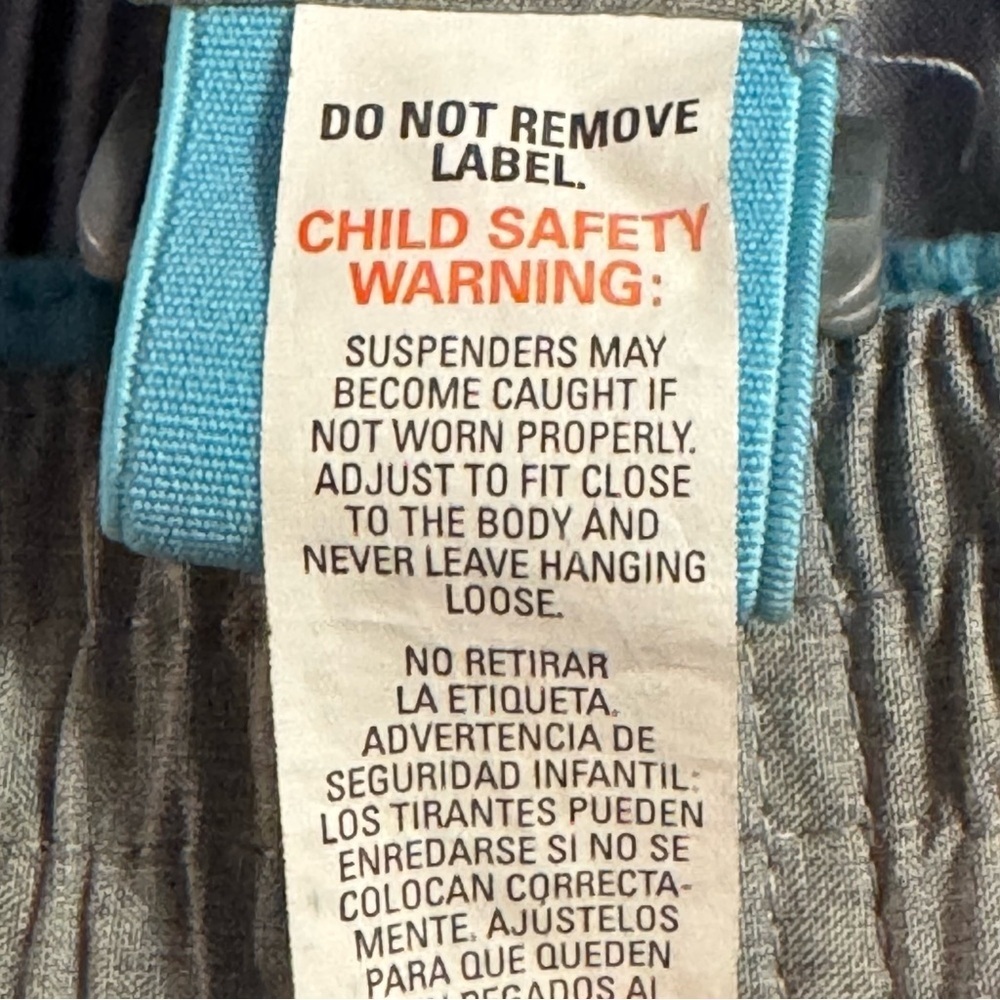 Gerry Snow/Ski Pants with Removable Suspenders, Medium (10/12) - Picture 12 of 12